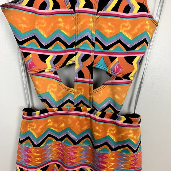 Lovers Friends Got A Body Scuba Neoprene Cutout Mini Dress S Small Bodycon - Picture 10 of 13